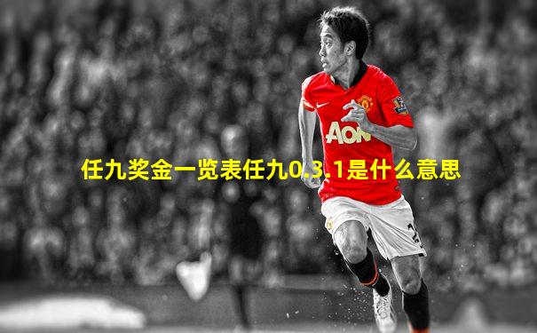 任九奖金一览表任九0.3.1是什么意思