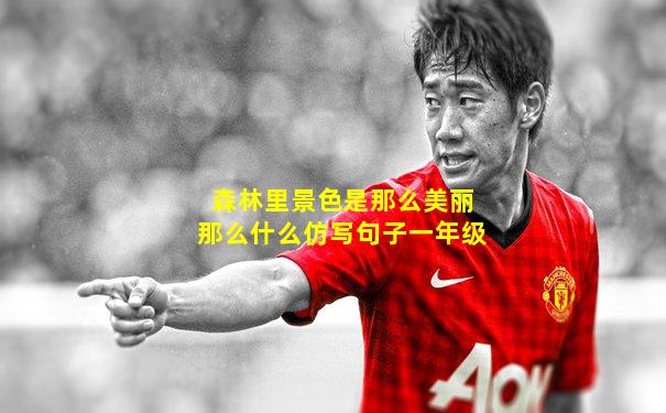 森林里景色是那么美丽那么什么仿写句子一年级