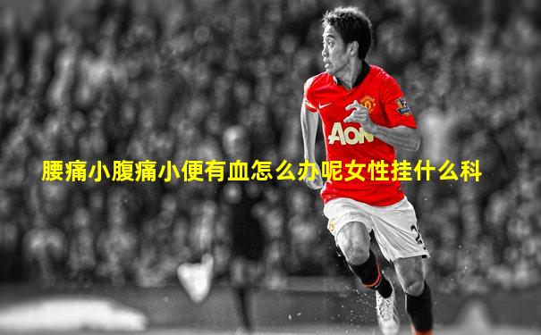 腰痛小腹痛小便有血怎么办呢女性挂什么科