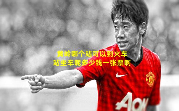 黄岭哪个站可以到火车站坐车呢多少钱一张票啊