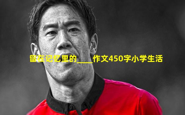 留在记忆里的____作文450字小学生活